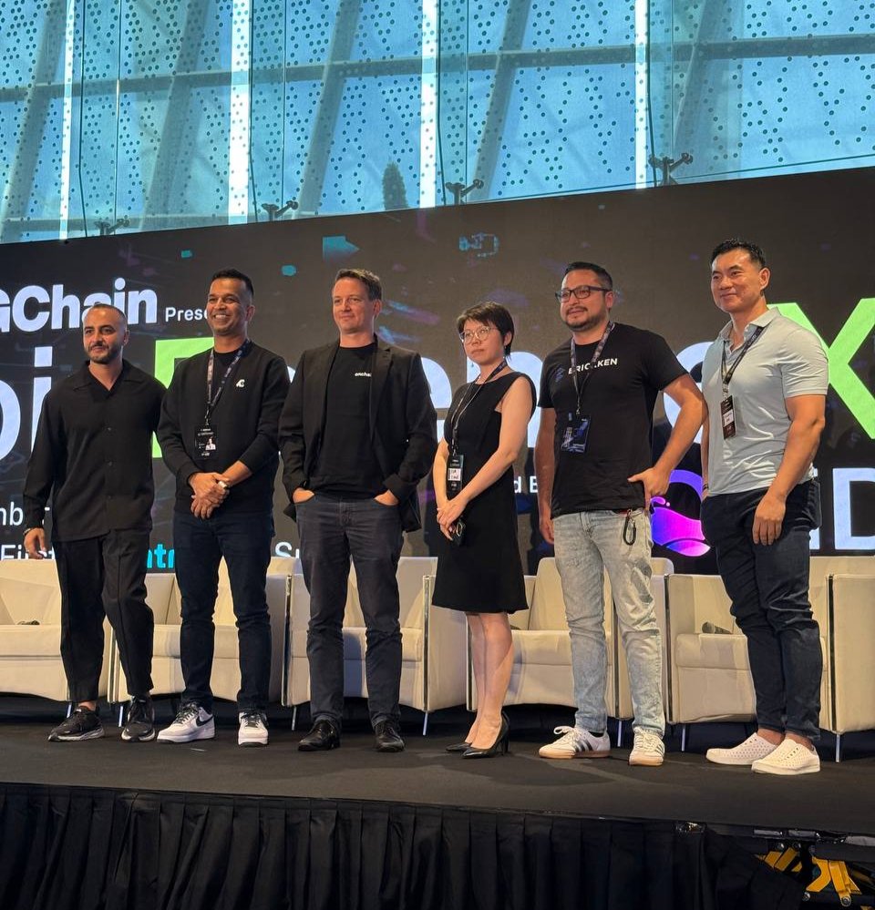 OnchainLabs on an industry panel